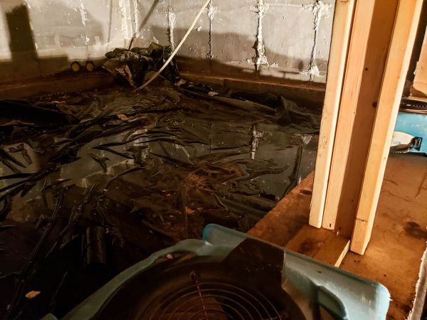 Cost of Crawlspace Water Cleanup in Georgetown